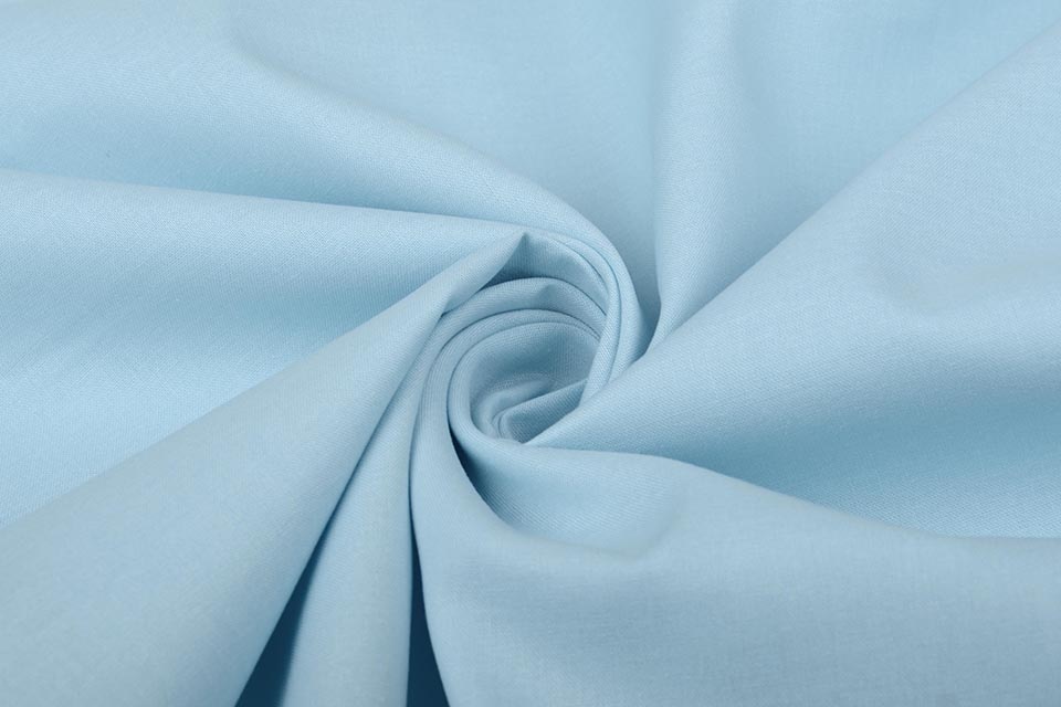 100% Katoen Baby Blauw