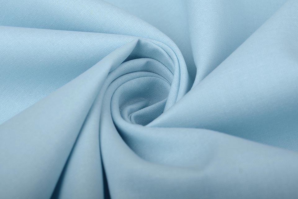 100% Katoen Baby Blauw