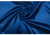 Poly Satin Empire Blue