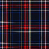 Scottish checks stretch 3 Black