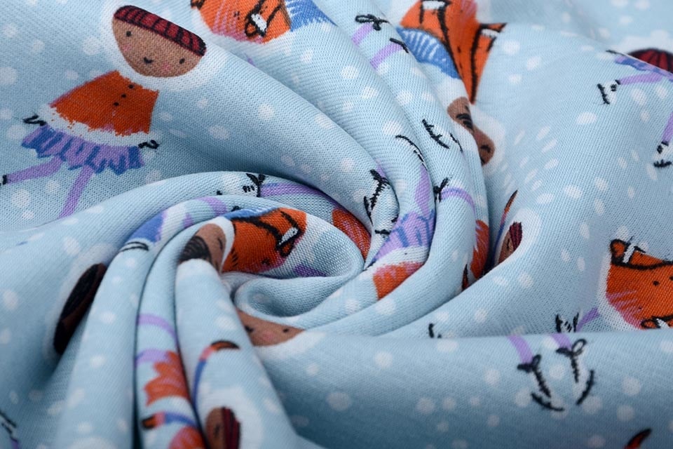 Jogging Alpenfleece Schaats Meisje Licht Blauw
