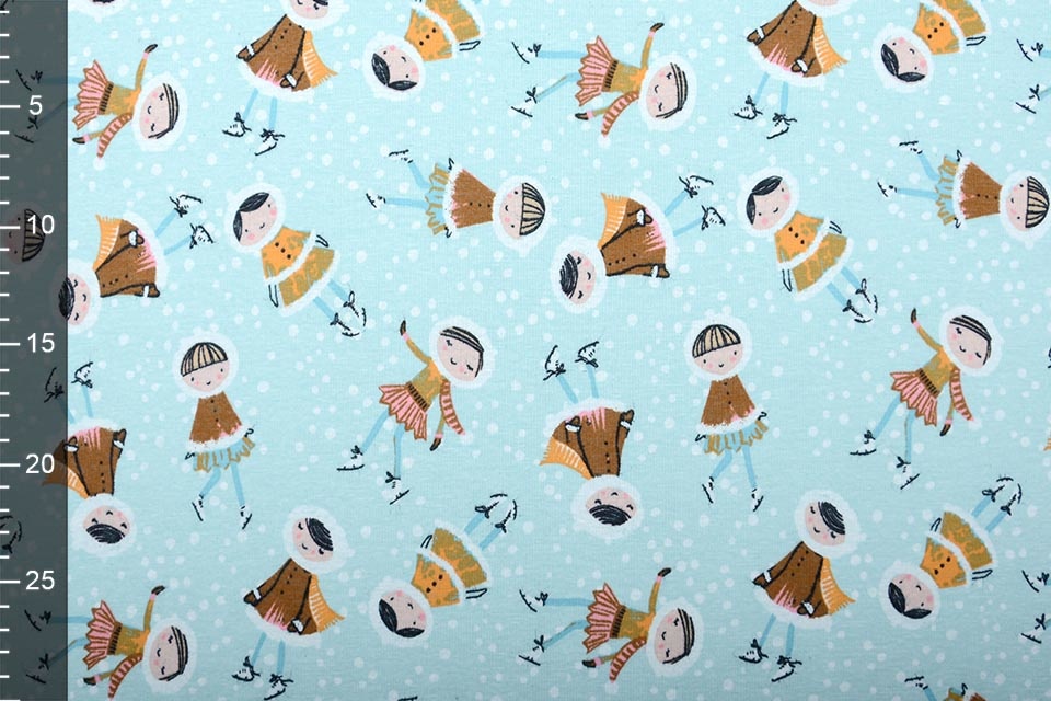 Jogging Alpenfleece Ice Skating Girl Mint Green