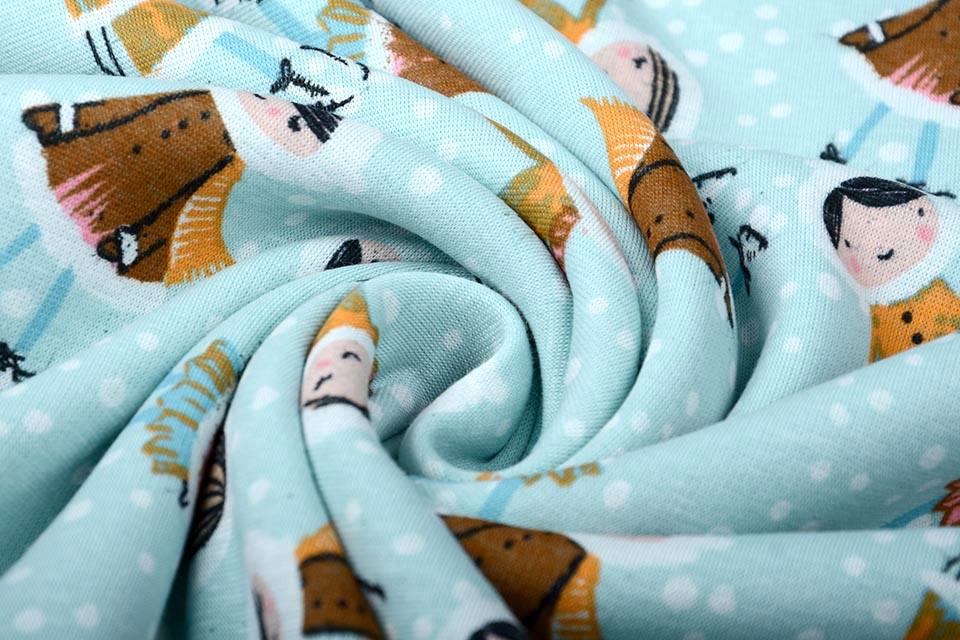 Jogging Alpenfleece Ice Skating Girl Mint Green