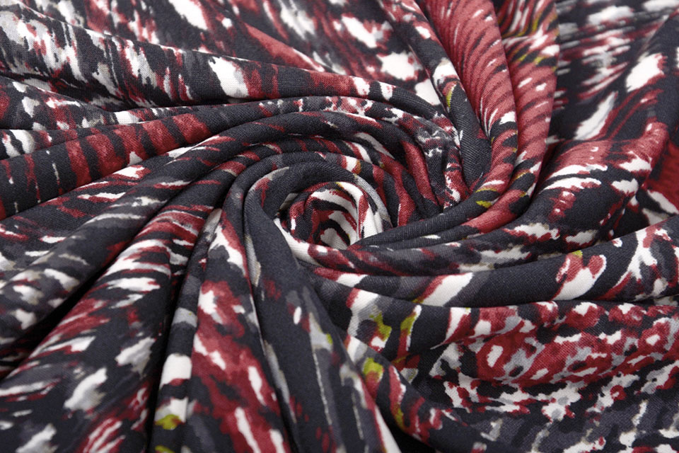 Lycra Tricot Okubomvu