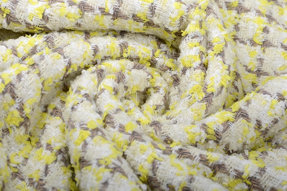 Bouclé Sjanelli Mix Geel