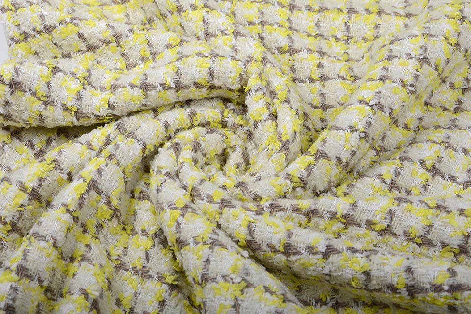 Bouclé Sjanelli Mix Geel