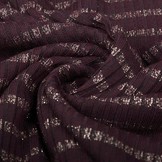 Jersey Lurex Bordeaux