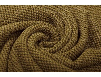 Jacquard Gestrickt Iwindi Ocker