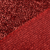 Knitted Glitter Metallic Red
