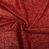 Knitted Glitter Metallic Red