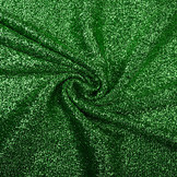 Knitted Glitter Metallic Grass Green