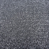 Gestricktes Glitzer Metallic Silber Grau