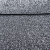 Knitted Glitter Metallic Silver Gray