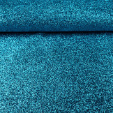 Knitted Glitter Metallic Aqua