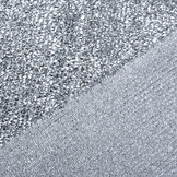 Knitted Glitter Metallic Silver