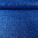 Knitted Glitter Metallic Kobaltblauw