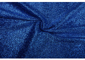 Knitted Glitter Metallic Cobalt Blue