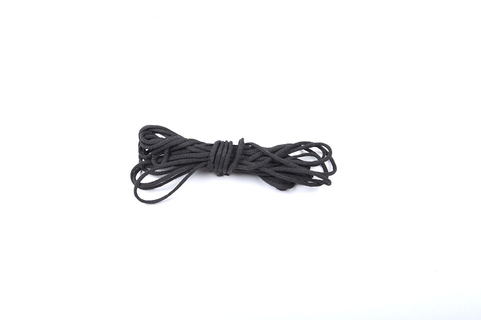 Elastisch Mund Maske Schwarz - 5 Meter