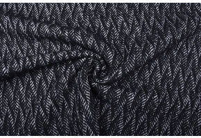Woven Woolen Fabric ZigZag