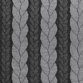 Knitted Cable Fabric Tricot Grey Dark Grey