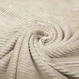 Katoenen Tricot Corduroy Brede Rib Beige