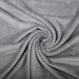 Cotton Jersey Corduroy Wide Rib Grey Taupe