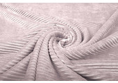 Cotton Jersey Corduroy Wide Rib Powder Pink
