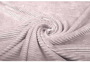Cotton Jersey Corduroy Wide Rib Powder Pink
