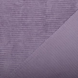 Cotton Jersey Corduroy Wide Rib Old Lilac