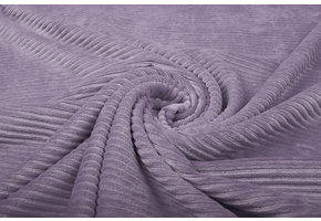 Cotton Jersey Corduroy Wide Rib Old Lilac
