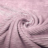 Katoenen Tricot Corduroy Brede Rib Oud Roze