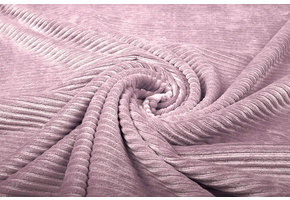 Cotton Jersey Corduroy Wide Rib Old Pink