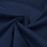 100% Poplin Navy