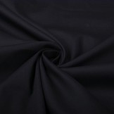 100% Poplin Black