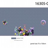 Digitaal Paneel Party Girl French Terry Jeans