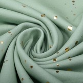 Digitaal Paneel Party Girl French Terry Oud Mint