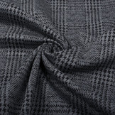 Stretch Cotton Pied de Poule Grey