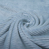 Cotton Jersey Corduroy Wide Rib Baby Blue