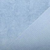 Katoenen Tricot Corduroy Brede Rib Baby Blauw