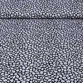 100% Katoen Bedrukt Zwart Wit Grijs