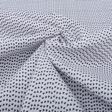 100% Cotton Triangle White