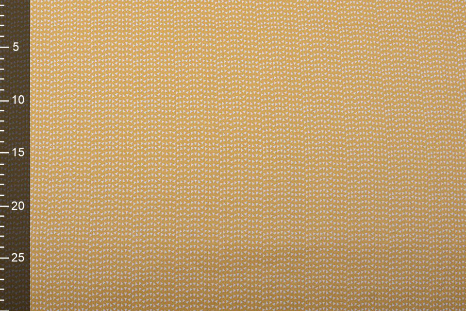 100% Cotton Triangle Ocher Yellow
