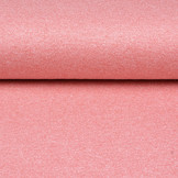 French Terry Sweatshirt Fabric Coral Melange