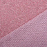 French Terry Sweatshirt Stof Licht Wijnrood Melange