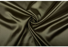 Poly Satin Army Green
