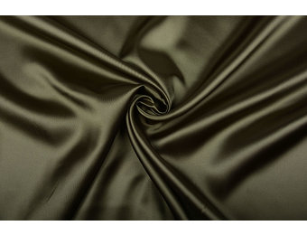 DARK OLIVE GREEN Solid 100% Polyester Mystique Satin Fabric 60 In. Sold by  the Yard 