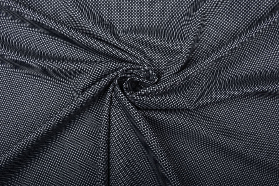 Viscose Polyester Donker Grijs