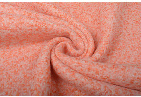Knitted Woolen Fabric Lanoso Orange