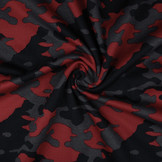 Jogging Camouflage Dark Red