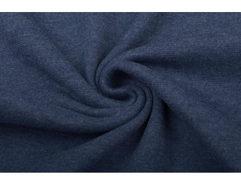 Cuff fabric Dark Jeans Melange